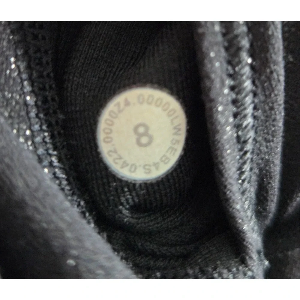 Lululemon Leggings Womens 8 Black Shinny Shimmer Align High Rise Shine Pants